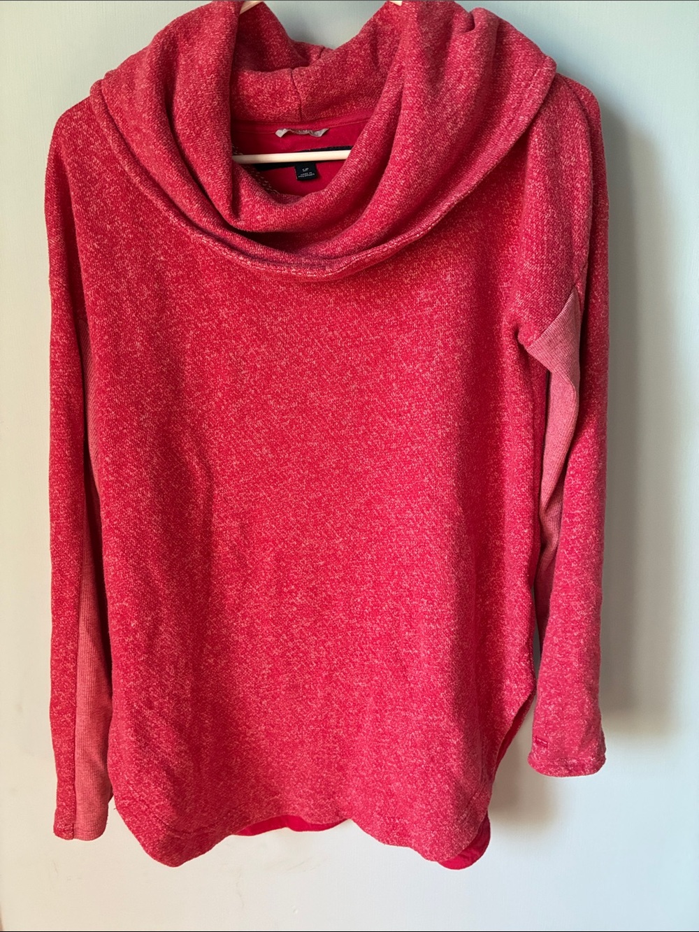 Tommy Hilfiger Red Cowl Neck Sweater - Cozy Everyday Pullover